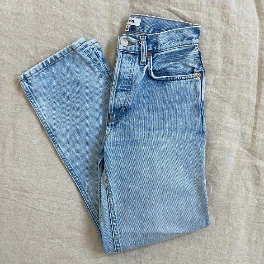 RE/DONE x DENIMVILLAGE Straight Leg Jean